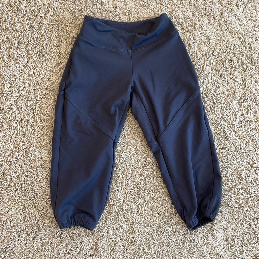 EUC Bellalete Girls Softball pants YS Dark Gray